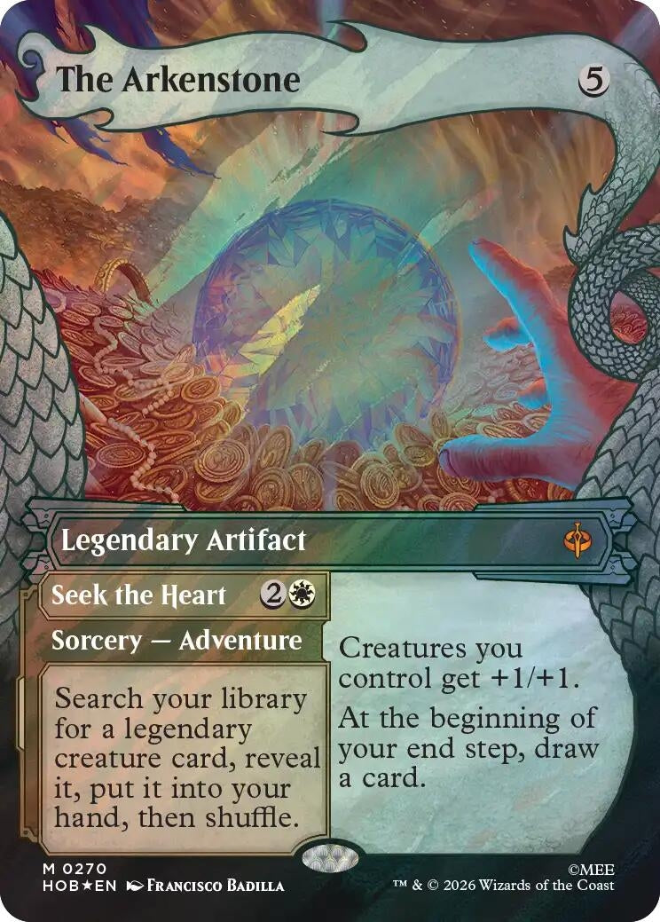 Image for The Arkenstone (Showcase) (Surge Foil) (270) (HOB) - Magic: The Gathering