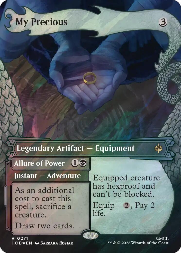 Image for My Precious (Showcase) (Surge Foil) (271) (HOB) - Magic: The Gathering