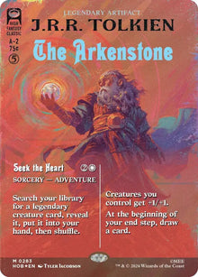 Image for The Arkenstone (Borderless) (Surge Foil) (283) (HOB) - Magic: The Gathering