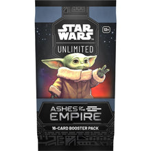 Image for Ashes of the Empire - Booster Pack - Star Wars: Unlimited