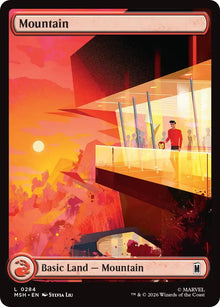 Image for Mountain (0284) (284) (MSH) - Magic: The Gathering