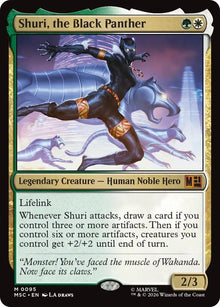 Image for Shuri, the Black Panther (95) (MSC) - Magic: The Gathering