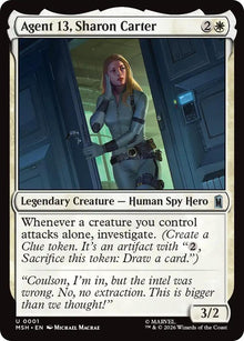 Image for Agent 13, Sharon Carter (1) (MSH) - Magic: The Gathering