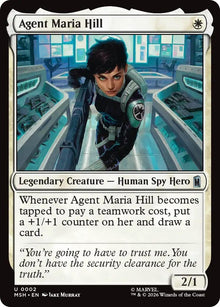 Image for Agent Maria Hill (2) (MSH) - Magic: The Gathering