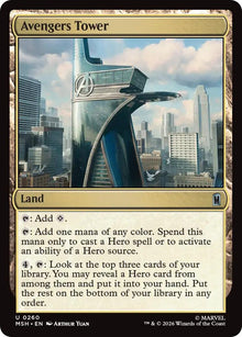 Image for Avengers Tower (260) (MSH) - Magic: The Gathering