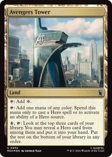 Image for Avengers Tower (Surge Foil) (452) (MSH) - Magic: The Gathering