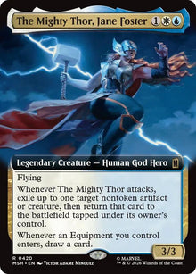 Image for The Mighty Thor, Jane Foster (Extended Art) (420) (MSH) - Magic: The Gathering