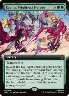 Image for Earth's Mightiest Heroes (Extended Art) (413) (MSH) - Magic: The Gathering