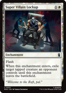 Image for Super Villain Lockup (37) (MSH) - Magic: The Gathering