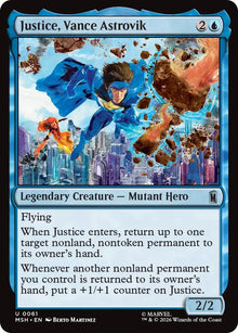 Image for Justice, Vance Astrovik (61) (MSH) - Magic: The Gathering