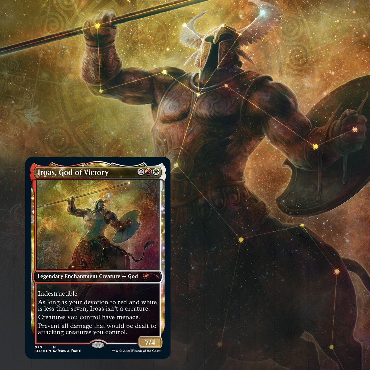 MTG Secret Lair Drop Series Theros Stargazing Vol 1 (Heliod)