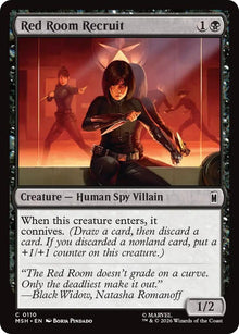 Image for Red Room Recruit (110) (MSH) - Magic: The Gathering