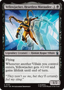 Image for Yellowjacket, Heartless Marauder (123) (MSH) - Magic: The Gathering