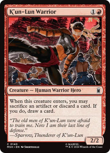 Image for K'un-Lun Warrior (140) (MSH) - Magic: The Gathering