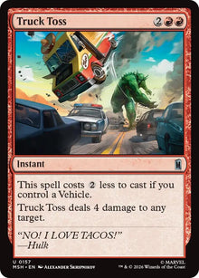 Image for Truck Toss (157) (MSH) - Magic: The Gathering
