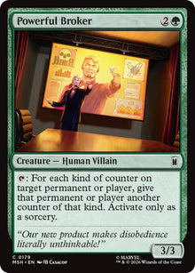 Image for Powerful Broker (179) (MSH) - Magic: The Gathering