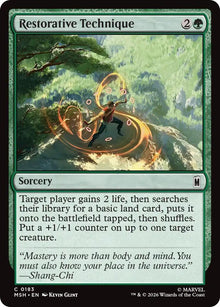 Image for Restorative Technique (183) (MSH) - Magic: The Gathering