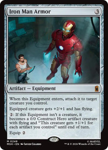 Image for Iron Man Armor (248) (MSH) - Magic: The Gathering