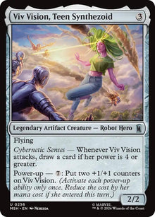 Image for Viv Vision, Teen Synthezoid (256) (MSH) - Magic: The Gathering
