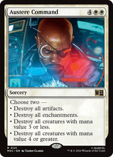Image for Austere Command (121) (MSC) - Magic: The Gathering