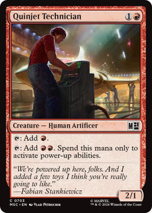 Image for Quinjet Technician (703) (MSC) - Magic: The Gathering