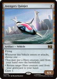Image for Avengers Quinjet (102) (MSC) - Magic: The Gathering