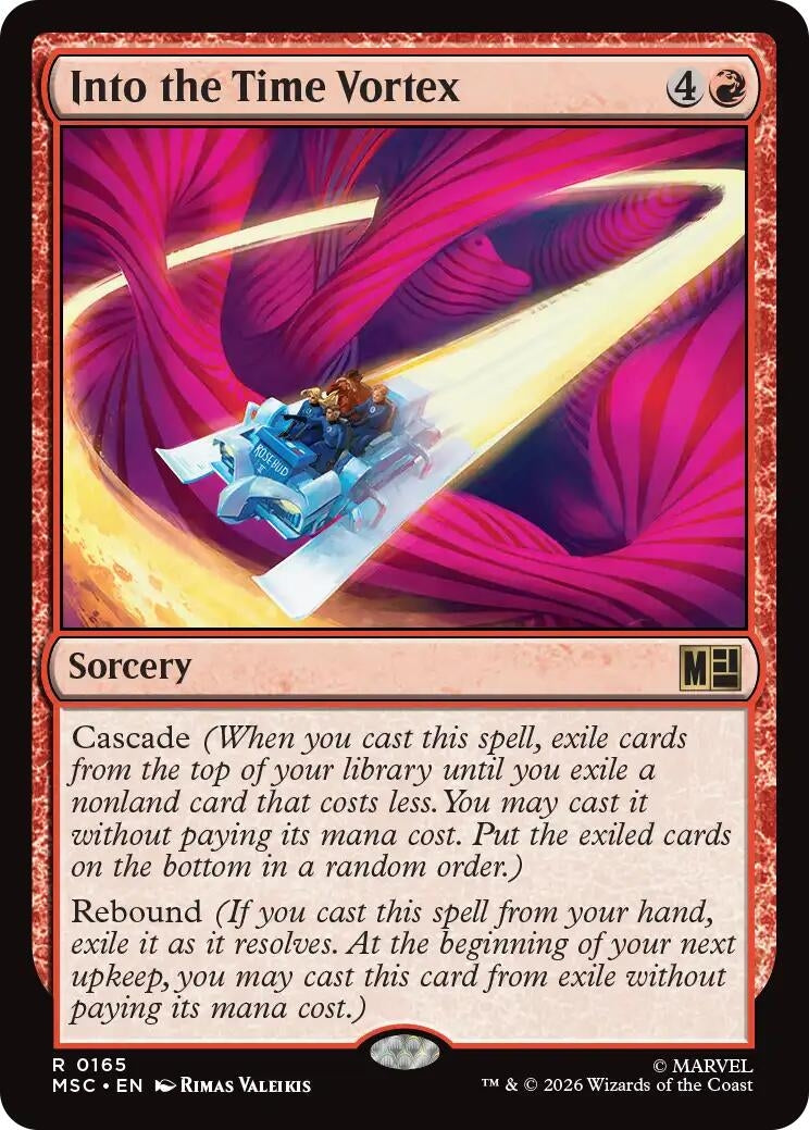 Image for Into the Time Vortex (165) (MSC) - Magic: The Gathering