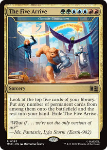 Image for The Five Arrive - Genesis Ultimatum (283) (MSC) - Magic: The Gathering