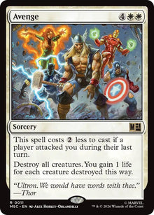 Image for Avenge (Surge Foil) (11) (MSC) - Magic: The Gathering