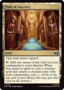 Image for Path of Ancestry (Surge Foil) (254) (MSC) - Magic: The Gathering