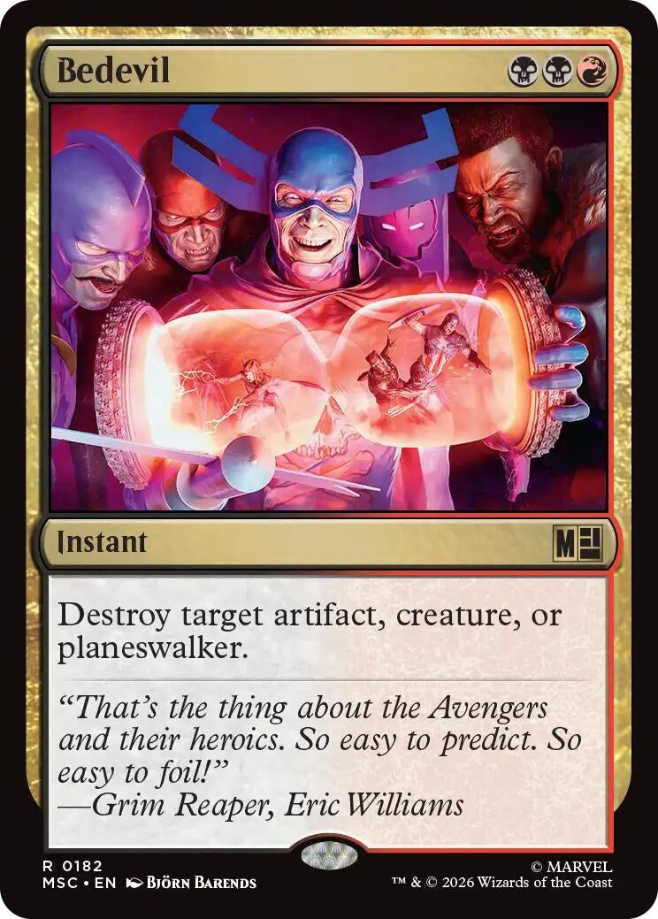 Image for Bedevil (182) (MSC) - Magic: The Gathering