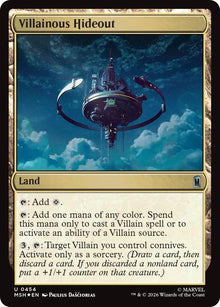 Image for Villainous Hideout (Surge Foil) (454) (MSH) - Magic: The Gathering