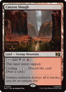 Image for Canyon Slough (228) (MSC) - Magic: The Gathering