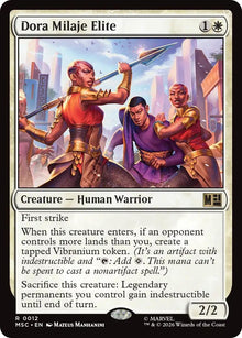 Image for Dora Milaje Elite (12) (MSC) - Magic: The Gathering
