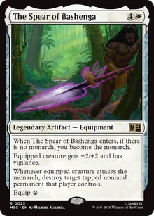 Image for The Spear of Bashenga (25) (MSC) - Magic: The Gathering