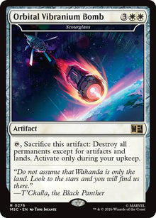 Image for Orbital Vibranium Bomb - Scourglass (276) (MSC) - Magic: The Gathering
