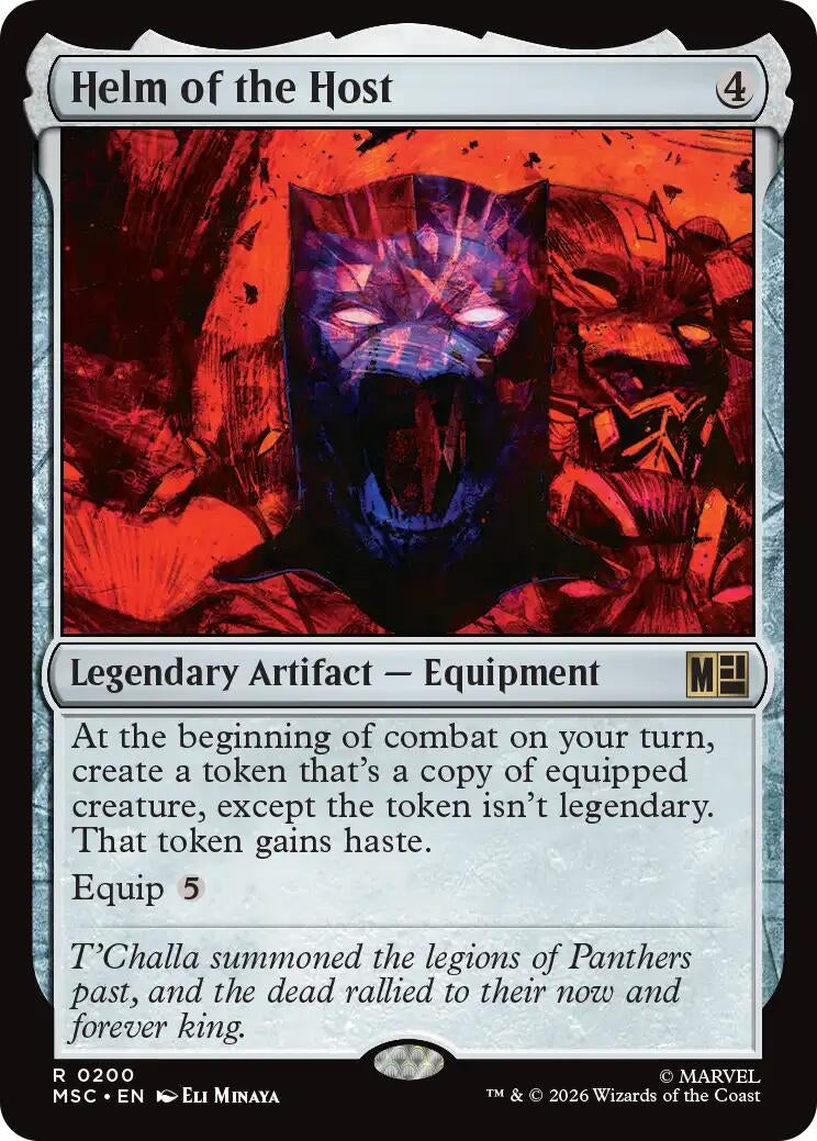 Image for Helm of the Host (200) (MSC) - Magic: The Gathering