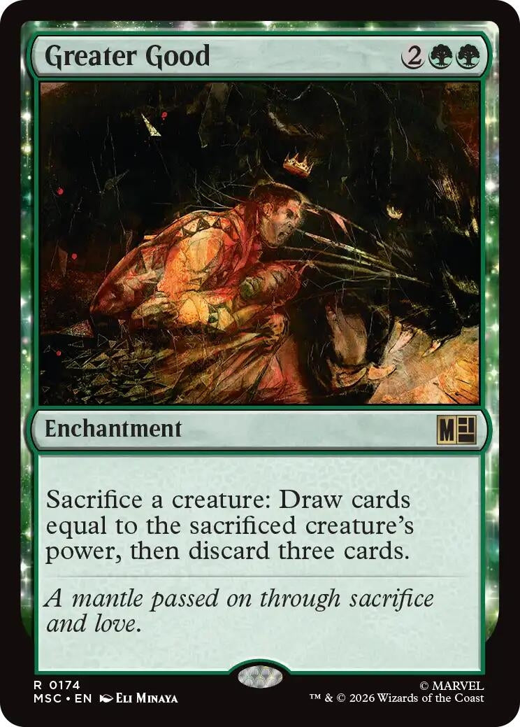Image for Greater Good (Surge Foil) (174) (MSC) - Magic: The Gathering