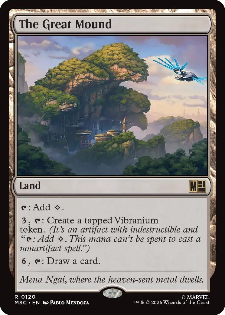 Image for The Great Mound (Surge Foil) (120) (MSC) - Magic: The Gathering