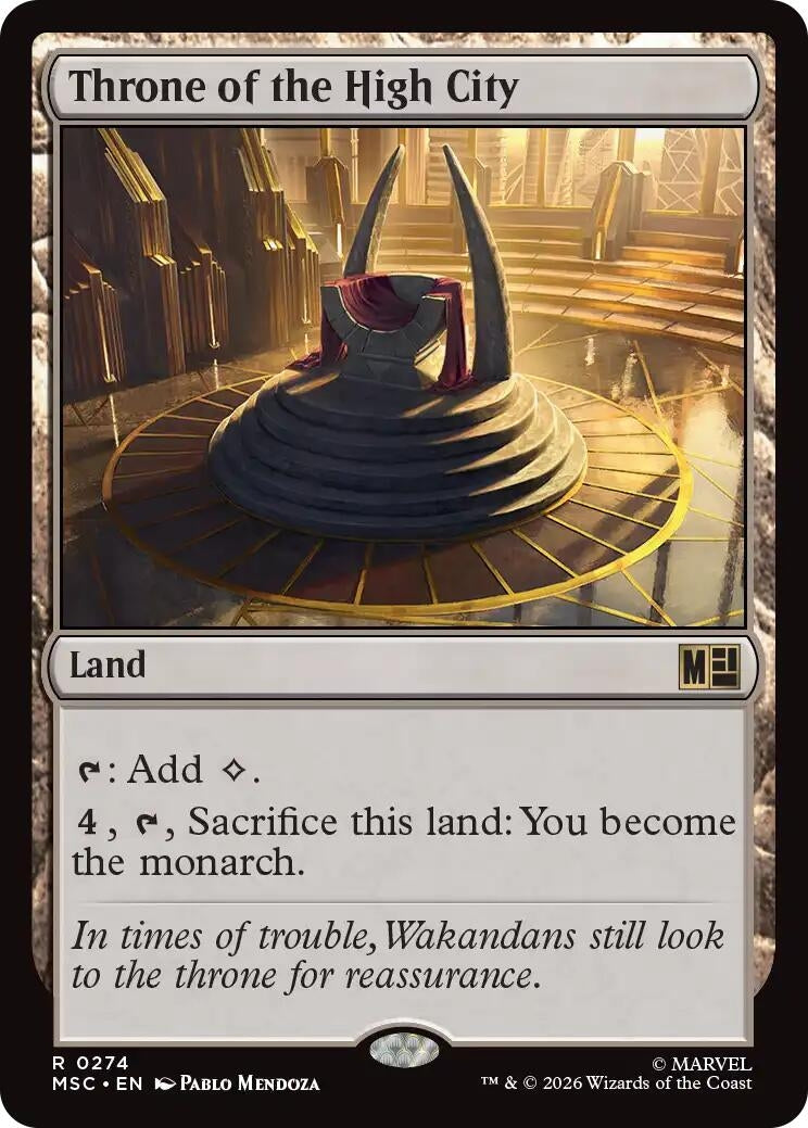 Image for Throne of the High City (Surge Foil) (274) (MSC) - Magic: The Gathering