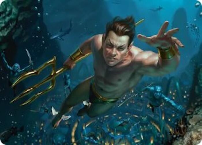 Image for Namor the Sub-Mariner Art Card (6) (AAMSH) - Magic: The Gathering
