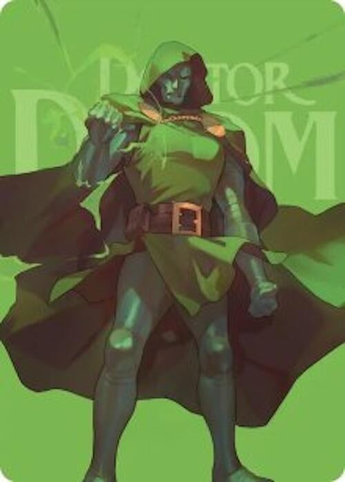 Image for Doctor Doom Art Card (24) (AAMSH) - Magic: The Gathering