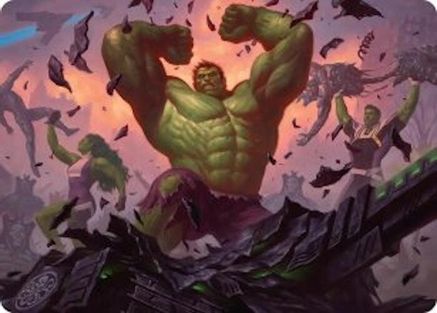 HULK SMASH! Art Card (10) (AAMSH)