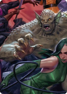 Image for Abomination, Irradiated Brute Art Card (11) (AAMSH) - Magic: The Gathering