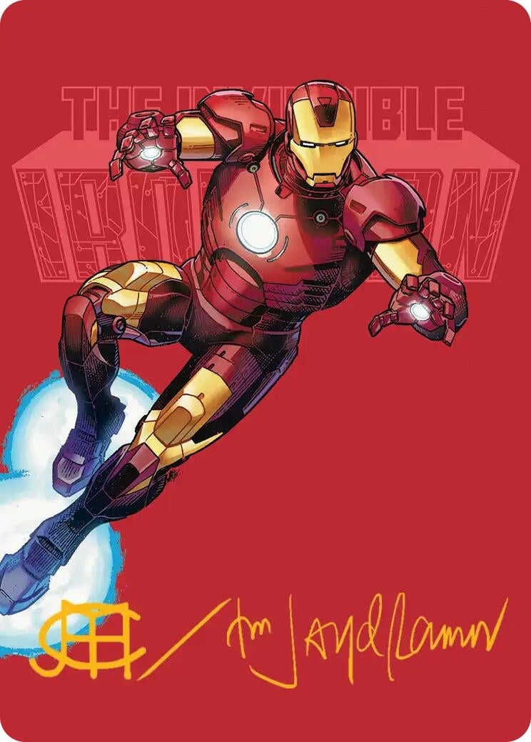 Image for The Invincible Iron Man Art Card (Gold-Stamped Signature) (29) (AAMSH) - Magic: The Gathering