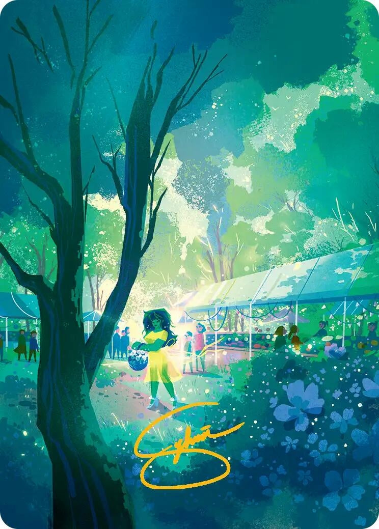Image for Forest Art Card (Gold-Stamped Signature) (17) (AAMSH) - Magic: The Gathering