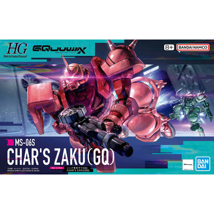 Bandai Spirits High Grade Gundam Char's Zaku (GQ) 1/144 Model Kit