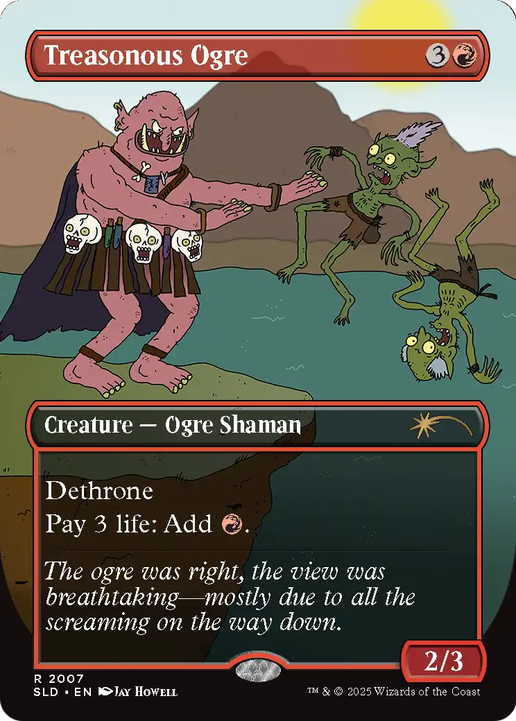 Treasonous Ogre [Secret Lair Drop Series]