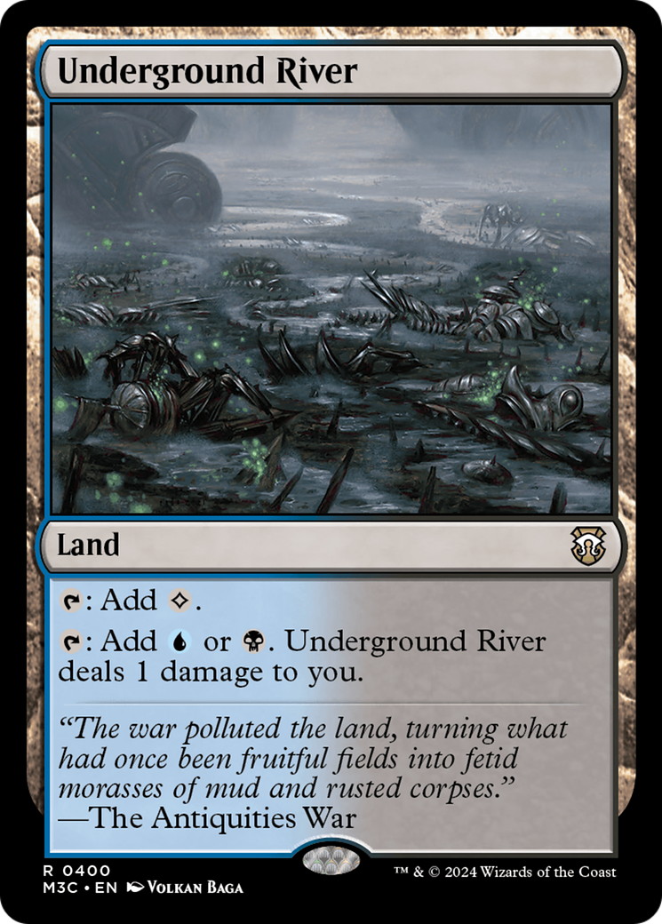 Underground River (Ripple Foil) [Modern Horizons 3 Commander]