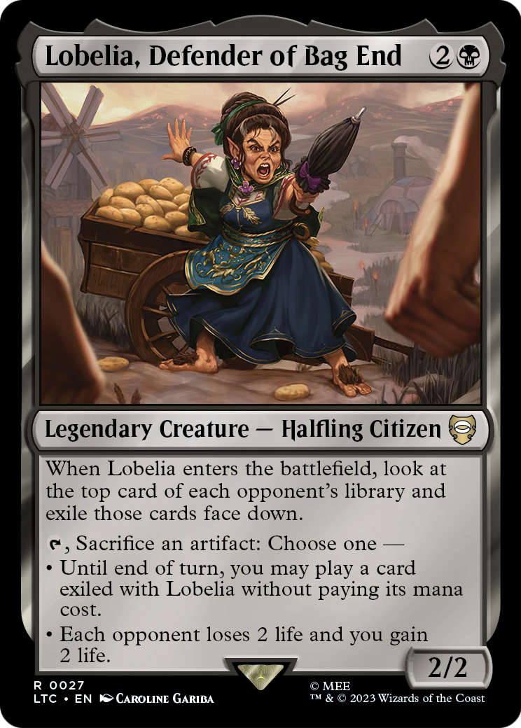 Lobelia, Defender of Bag End [The Lord of the Rings: Tales of Middle-Earth Commander]